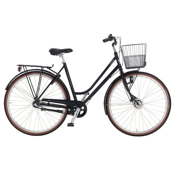 Damcykel Skeppshult Nova 3-Växlar Svart