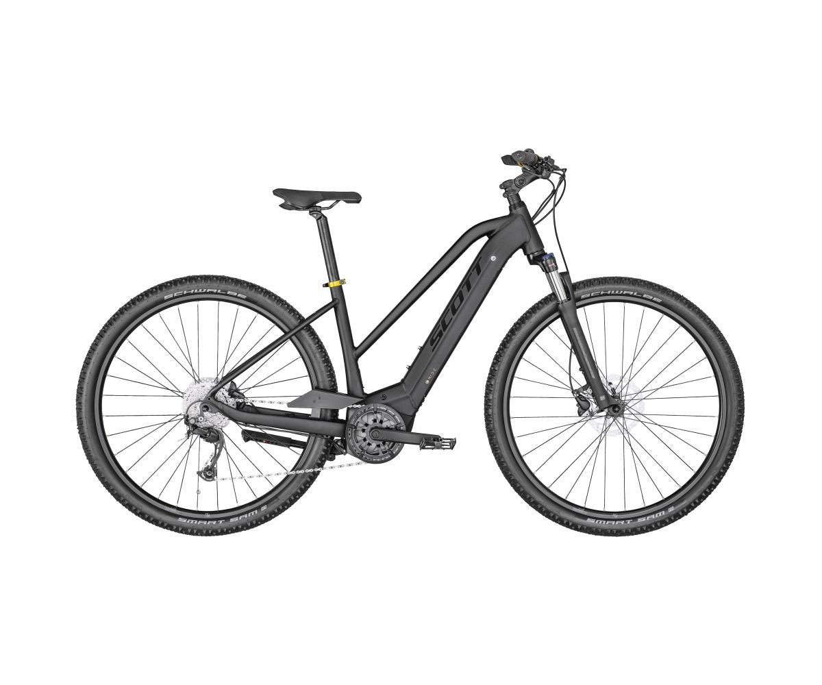 Elcykel Scott Sub Cross eRIDE 30 dam grå