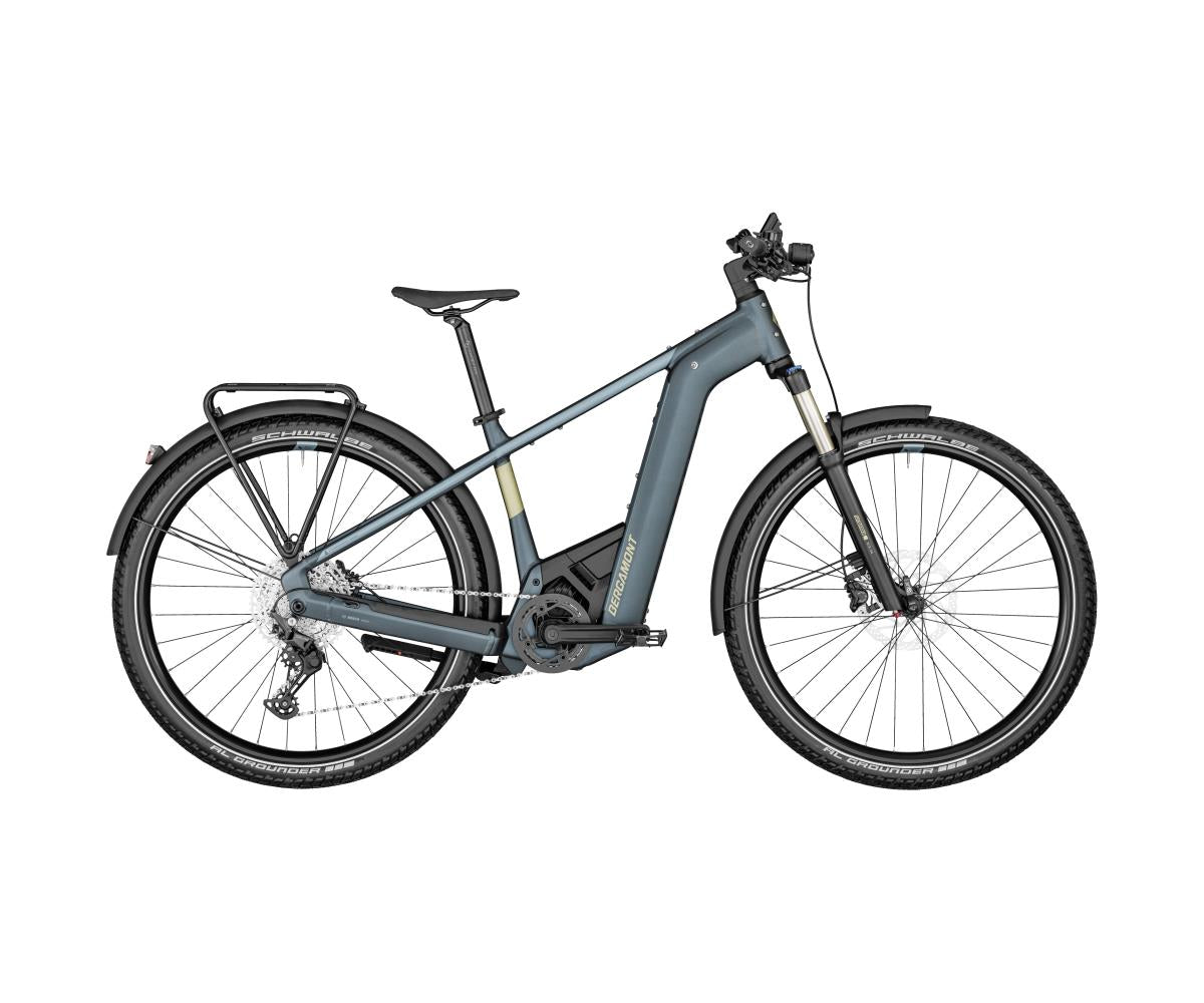 Elcykel Bergamont E-Revox Premium Pro EQ grå