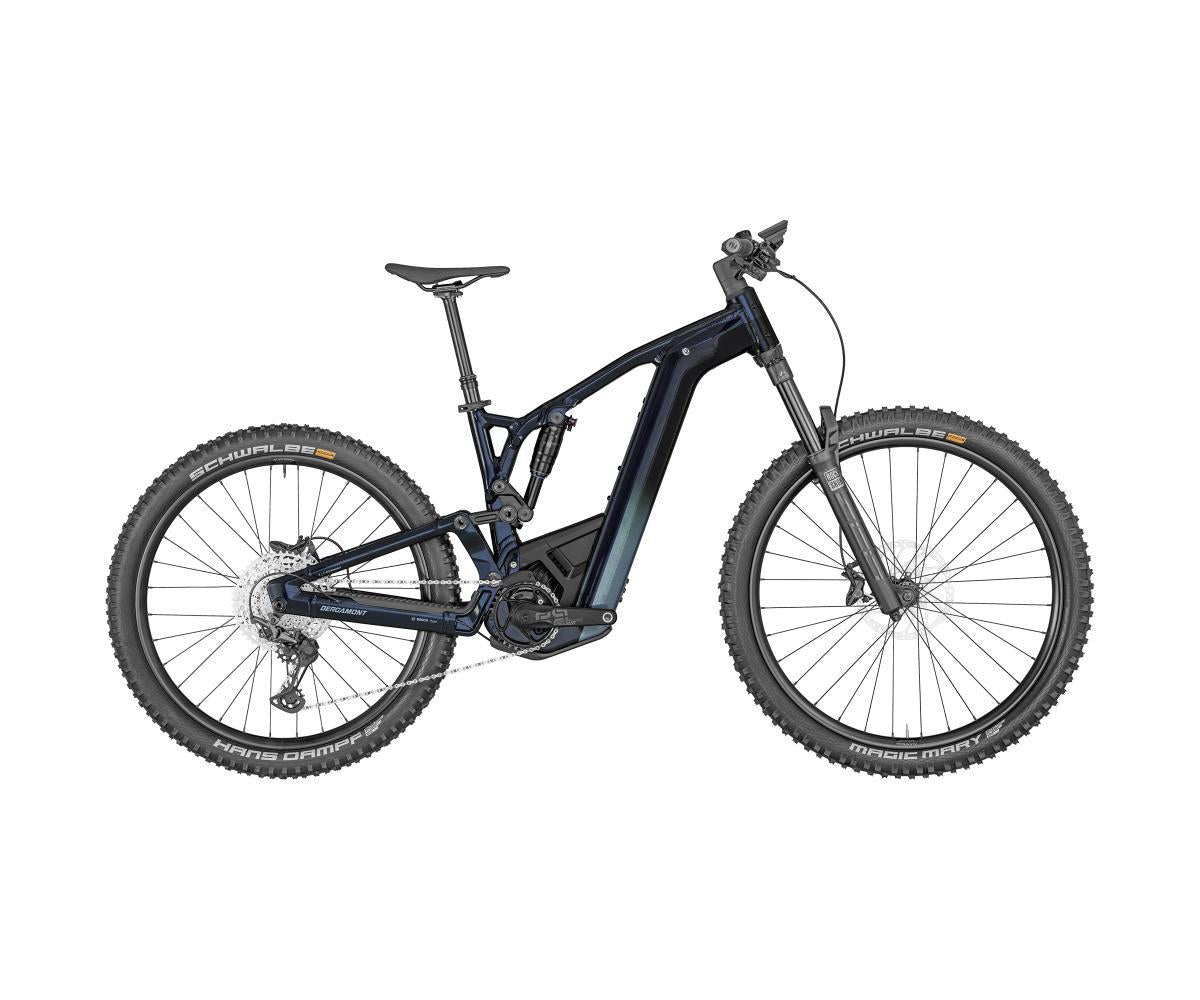 El MTB Bergamont E-Trailster 150 Elite Blå
