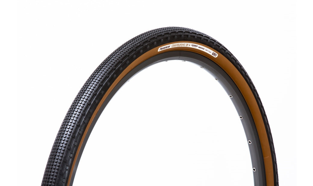 Cykeldäck Panaracer GravelKing SK+ TLC Vikbart 35-622 (28x1.35") Svart/Brun