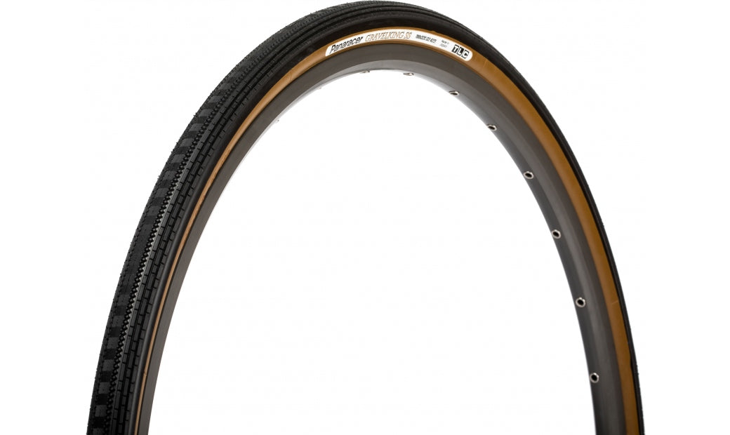 Cykeldäck Panaracer GravelKing SS TLC Vikbart 32-622 (28x1.25") Svart/Brun