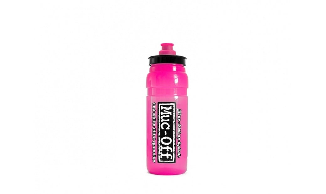 Flaska MUC-OFF Water Bottle Elite Fly Pink 750ml