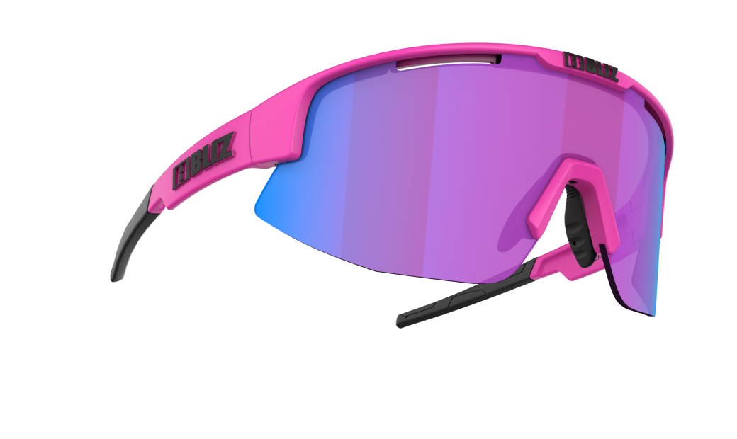 Cykelglasögon Bliz Matrix Matt Neon Pink/ Nordic Light Begonia