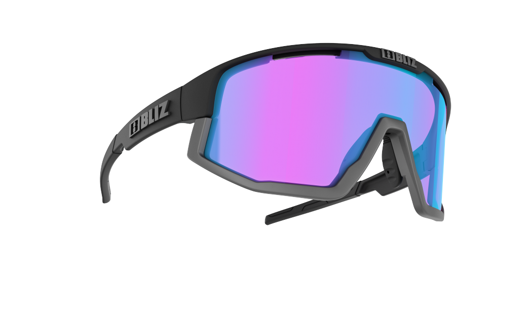 Cykelglasögon Bliz Fusion Svart/Nordic Light Begonia