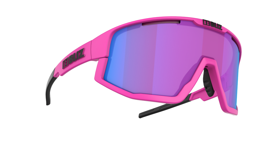 Cykelglasögon Bliz Fusion Matt Neon Pink Nordic Light Begonia