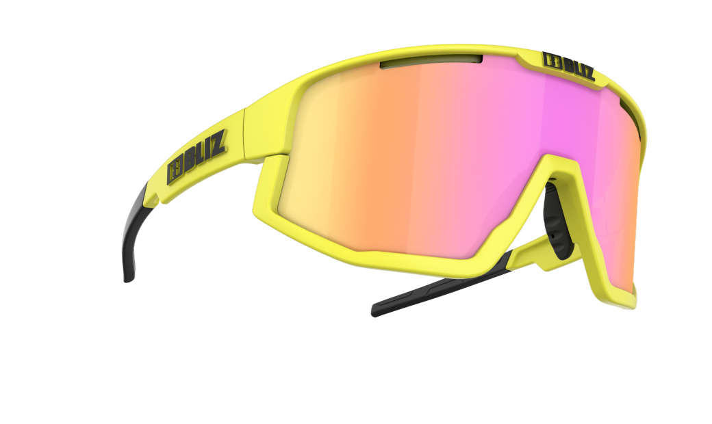 Cykelglasögon Bliz Fusion Matt Neon Yellow