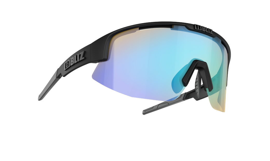 Cykelglasögon Bliz Matrix smallface Svart/Nordic Light Coral