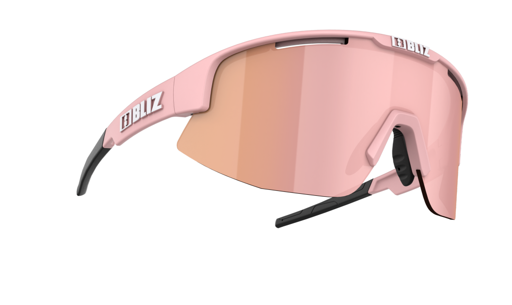 Cykelglasögon Bliz Matrix smallface Matt Powder Pink