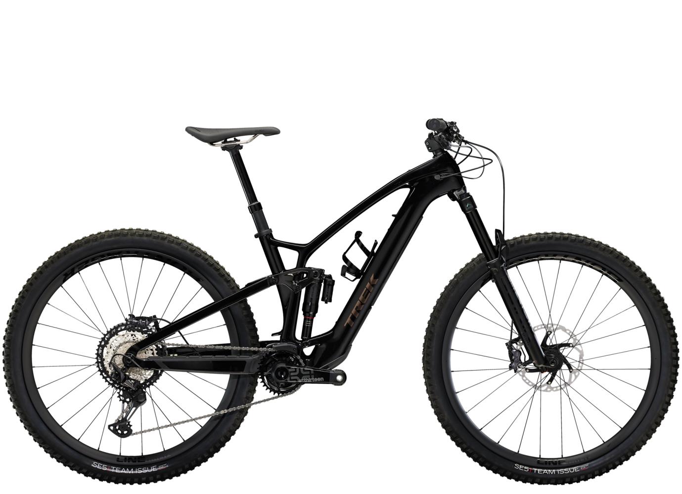 El MTB Trek Fuel Exe 9.8 Xt Svart 29"