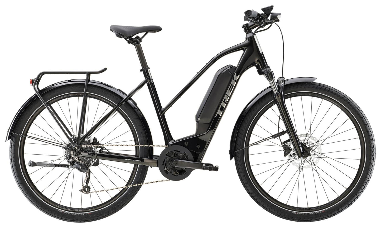 Elcykel Trek Allant+ 5 Stagger 725wh Dam Svart