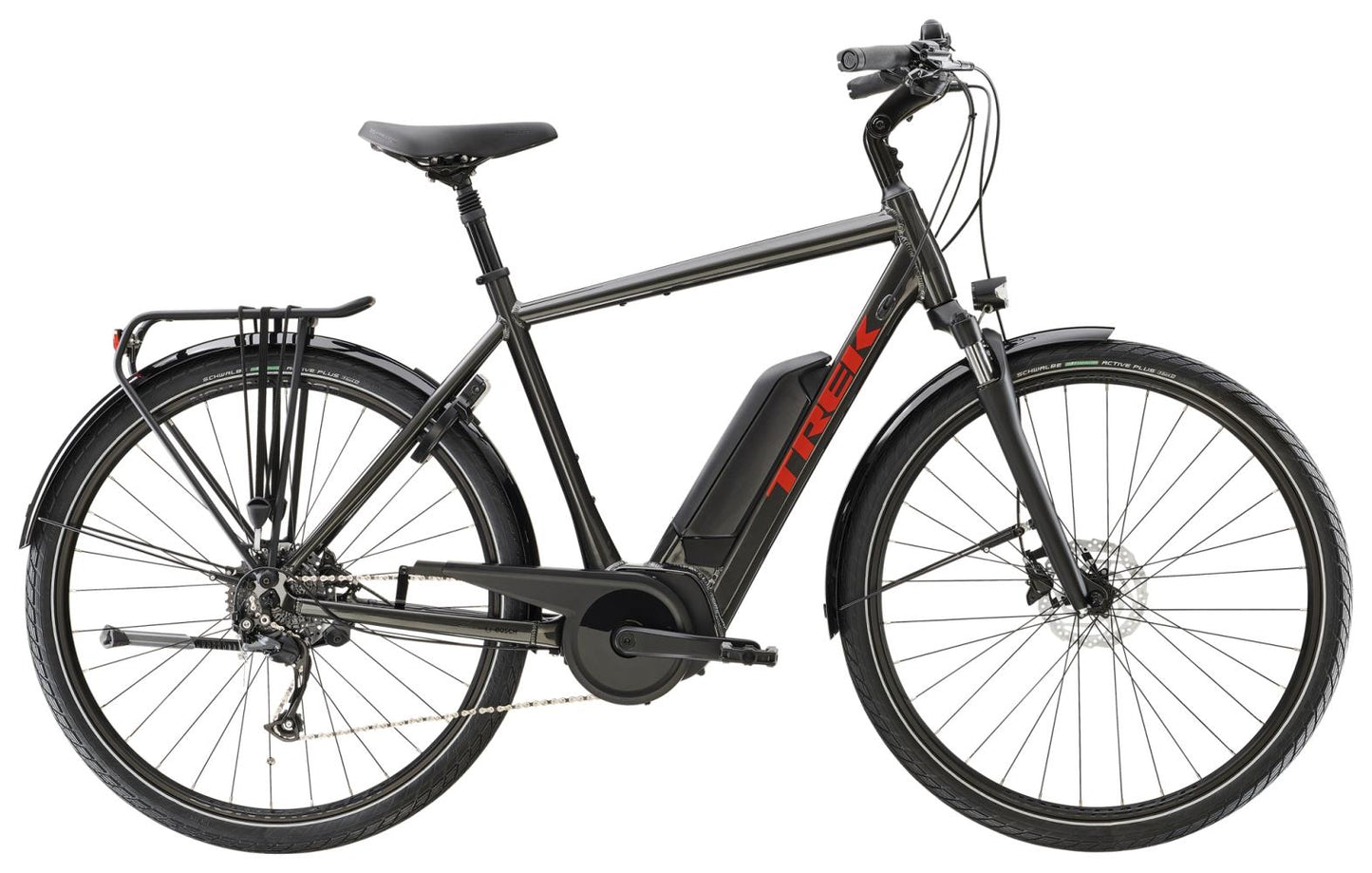 Elcykel Trek Verve+ 2 400wh Svart (Begagnad, kan skickas)