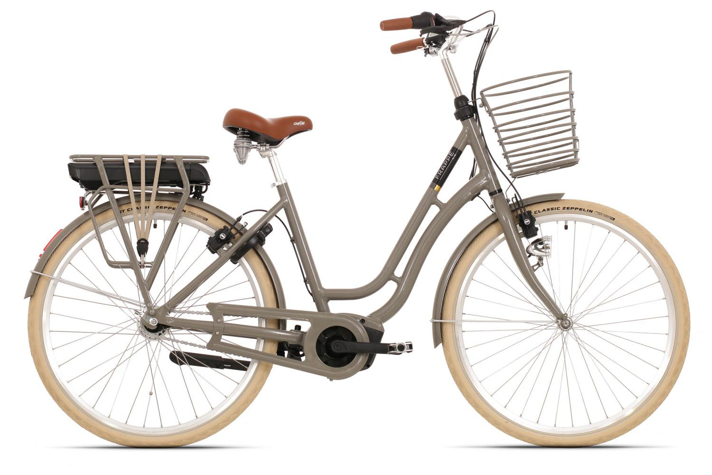 Elcykel Frappé FBC 200 Dam Brun