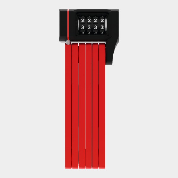 Vikbart lås ABUS uGrip Bordo 5700C 80 cm röd inkl. fäste (SH)
