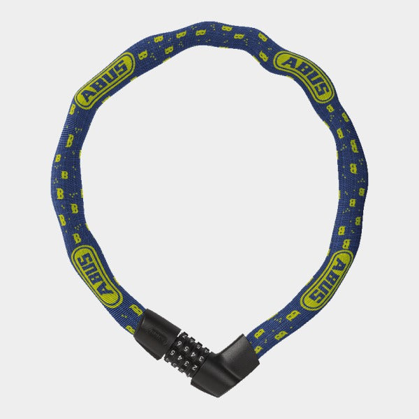 Kättinglås ABUS Tresor 1385 75 cm 6 mm blå Mask
