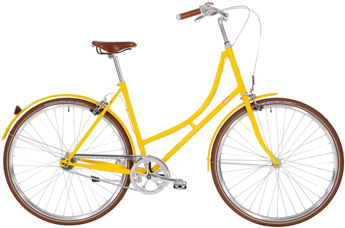 Damcykel Bike By Gubi 8-Växlar Yellow Sunshine