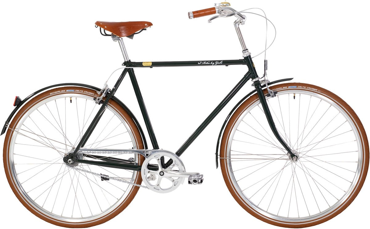 Herrcykel Bike by Gubi 7-växlar Fotbroms British Racing Green