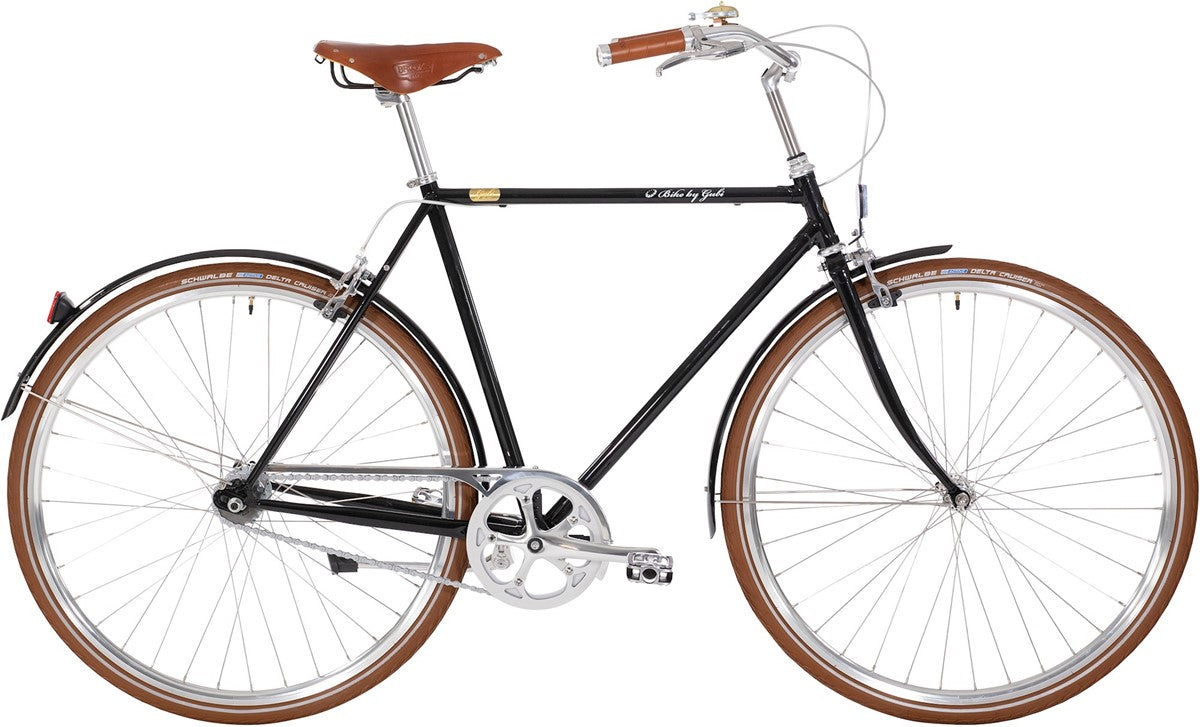 Herrcykel Bike by Gubi 7-växlar Fotbroms Piano black