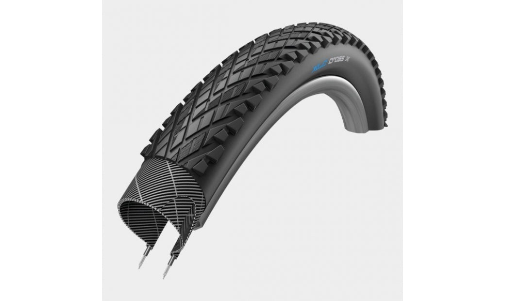 Cykeldäck XLC VT-C02 Cross X 40-622 (700 x 38C / 28 x 1.50) Svart/Svart