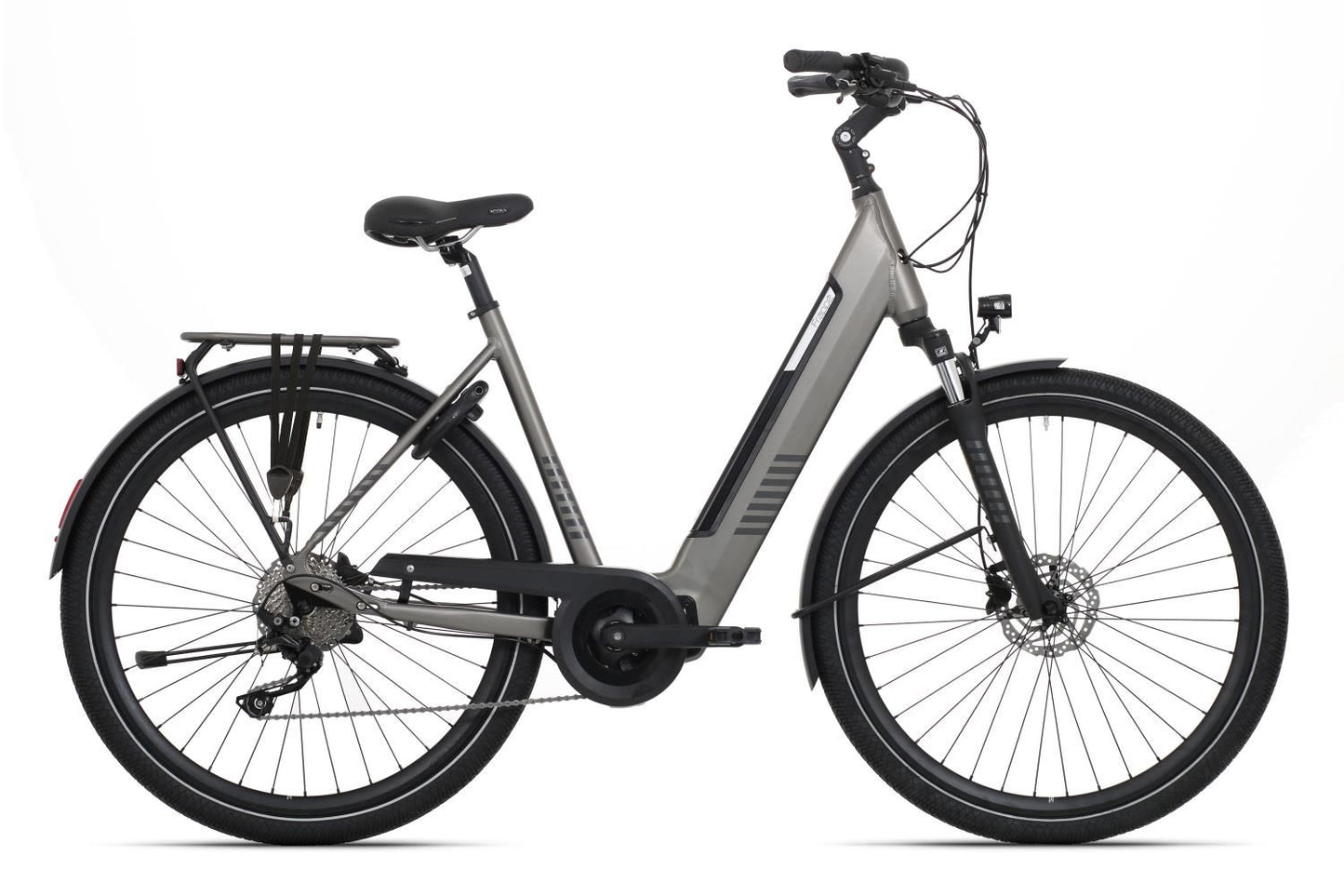 Elcykel Frappé FSD M1200i Dam grå 10 växlar