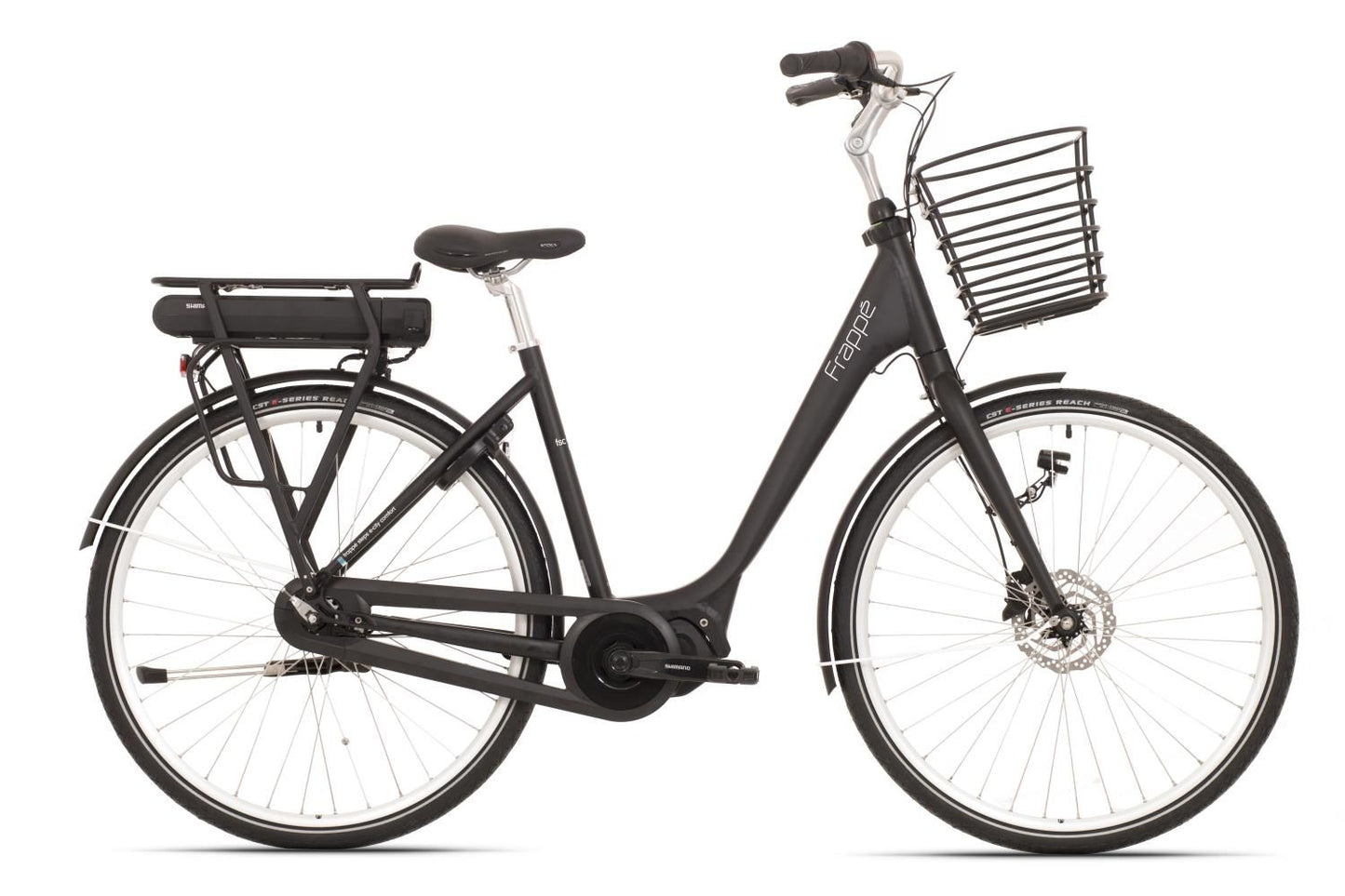 Elcykel Frappé FSC 400 Dam svart 7 växlar