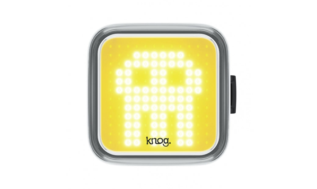 Framlampa Knog Blinder Skull gul