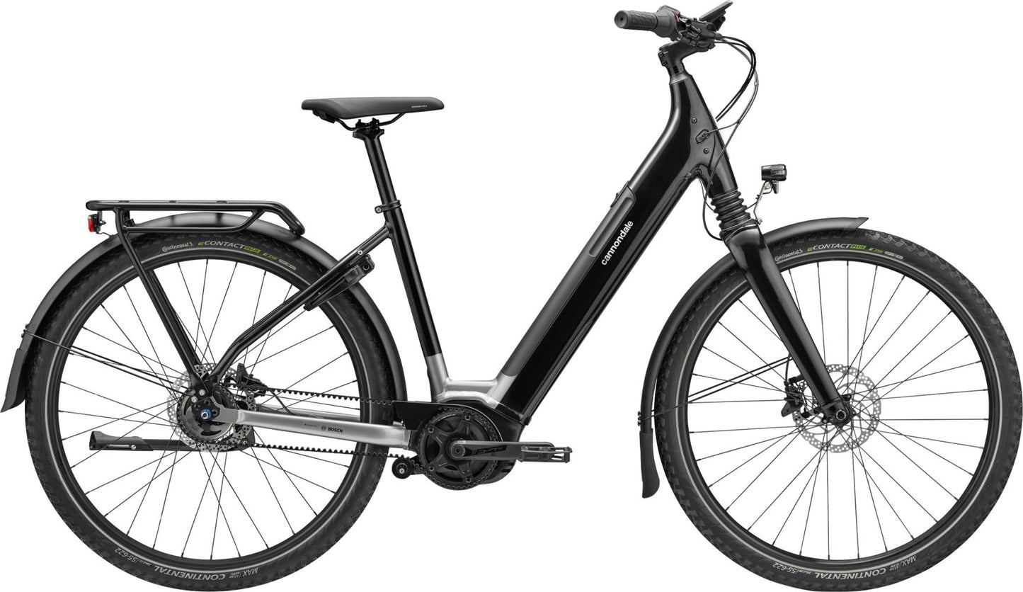 Elcykel Cannondale Mavaro Neo 3 Low Step Thru 27.5" Svart