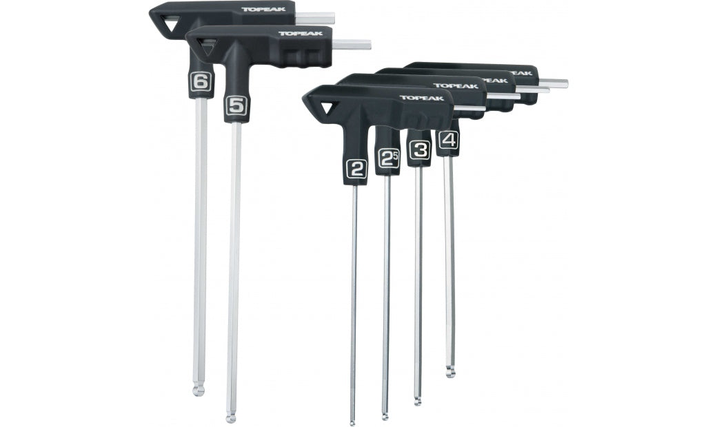 Insexverktyg Topeak Duohex 2/2.5/3/4/5/6 mm
