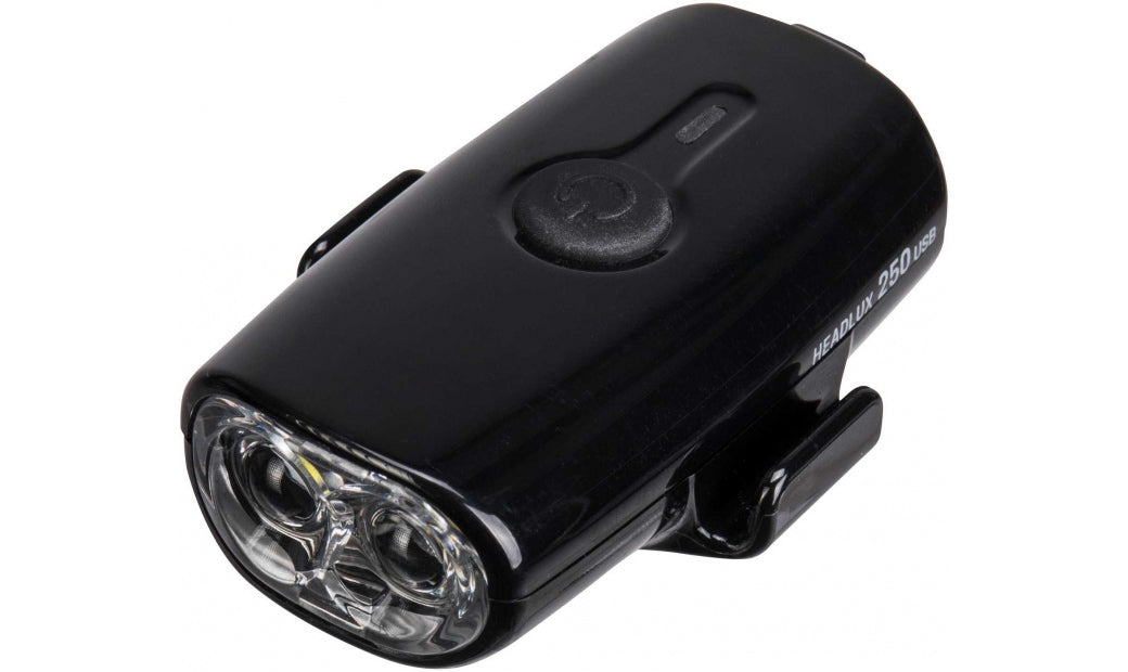 Framlampa Topeak Headlux 250 USB svart
