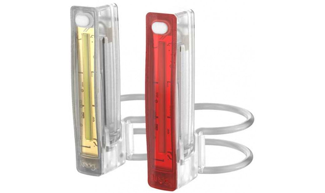 Knog Belysning Knog Plus Twinpack Translucent