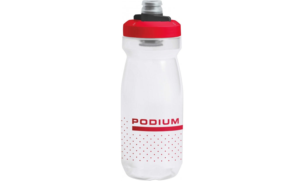 Flaska Camelbak Podium 620 ml vit/röd