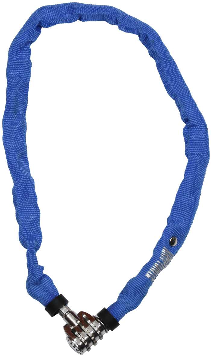 Kättinglås Kryptonite Keeper 465 4 mm x 65 cm blå Kombination
