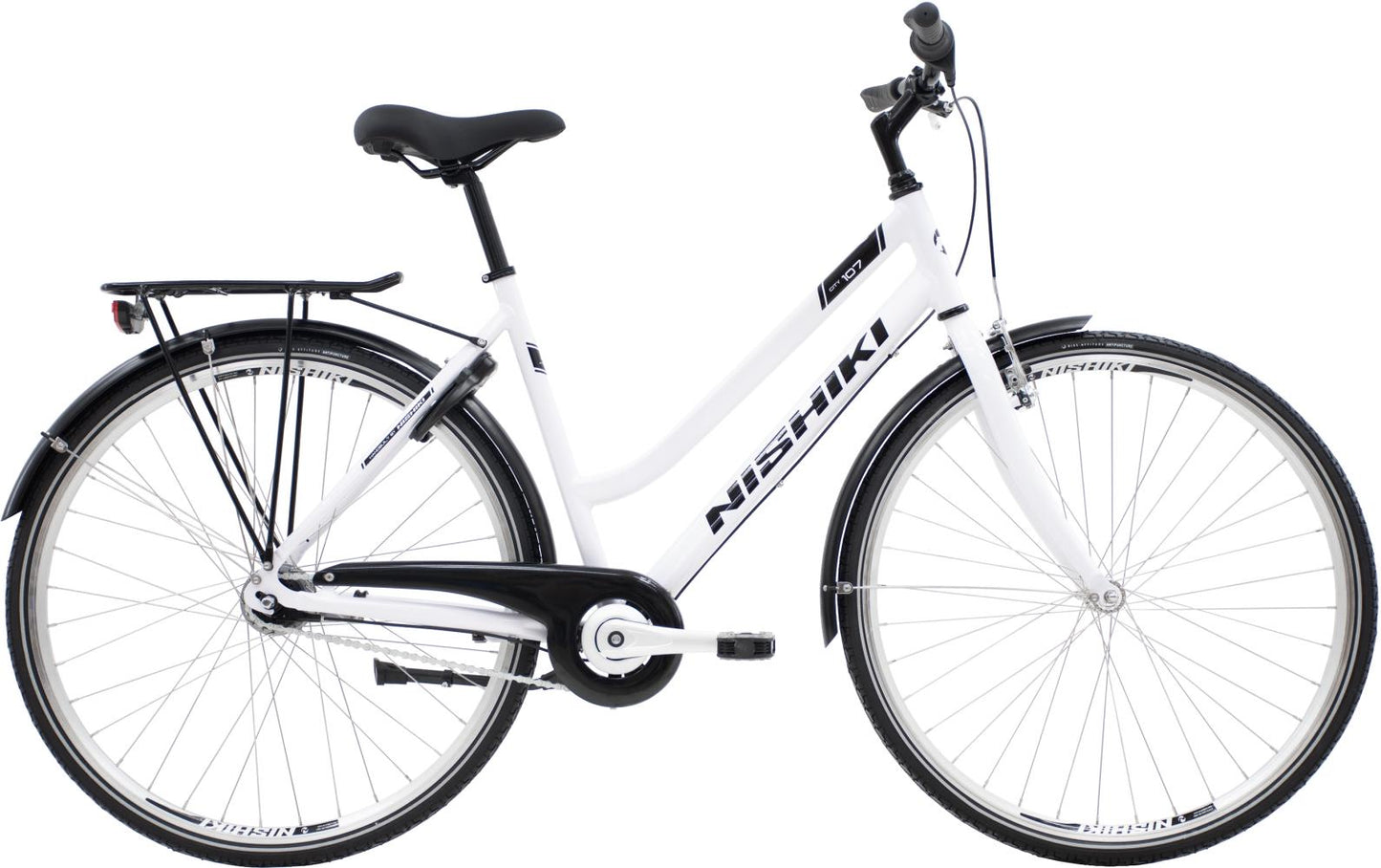 Damcykel Nishiki City 107 Vit