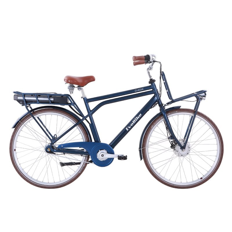 Elcykel EvoBike Classic-7 250W 2023 432 Wh - Blå Herr