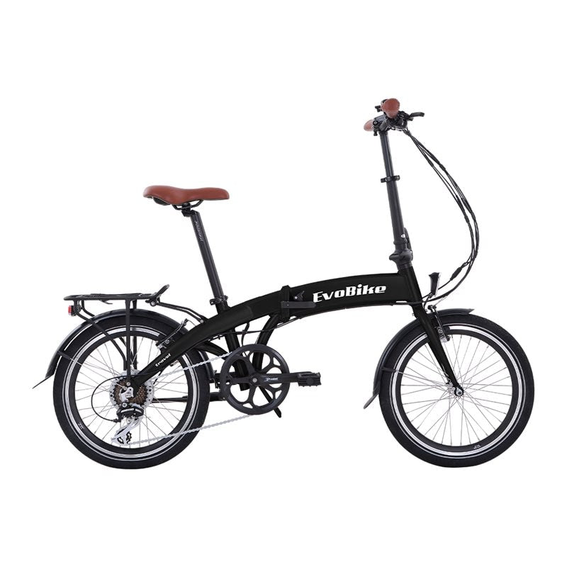 Elcykel EvoBike Travel 2023 378 Wh Hopfällbar - Svart