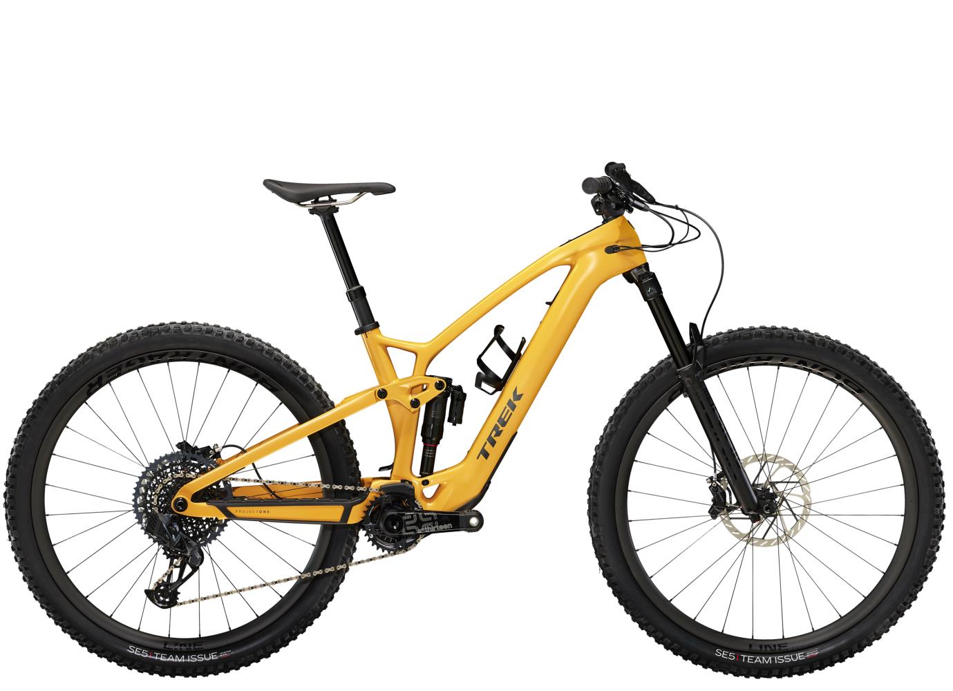 El-MTB Trek Fuel EXe 9.8 GX AXS Gul