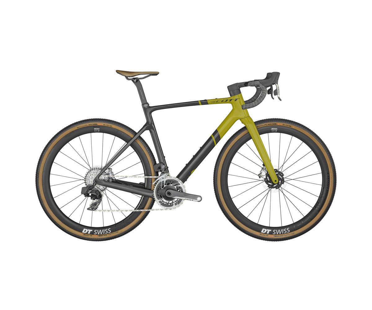 Gravelcykel Scott Addict Gravel Tuned Grön