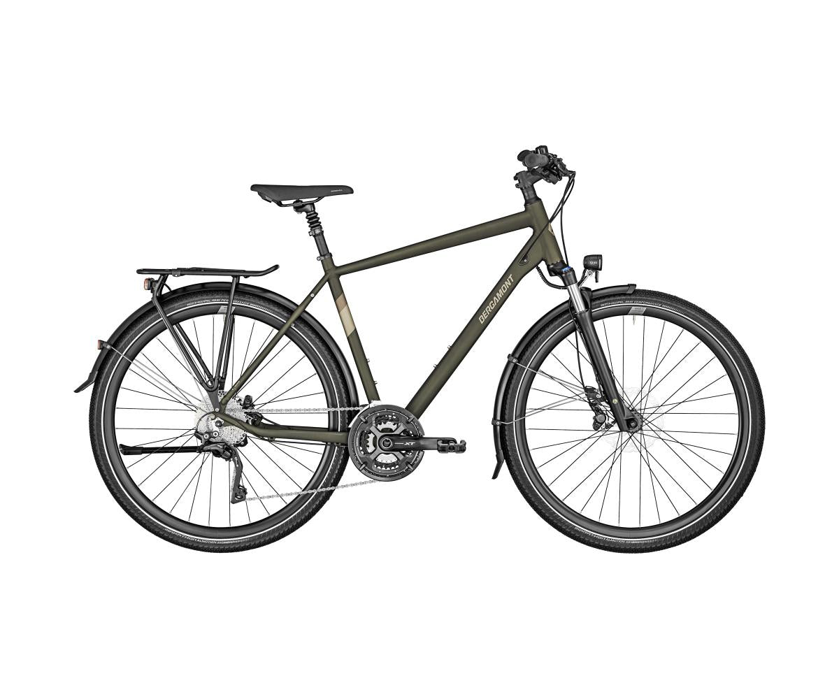 Hybridcykel Bergamont Horizon 9 Gent Grön
