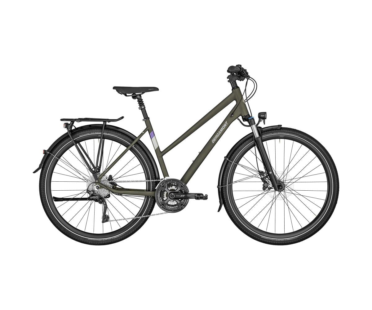 Hybridcykel Bergamont Horizon 9 Lady Grön