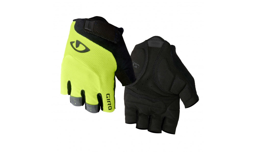 Handskar Giro Bravo Gel Hi-Vis Gul