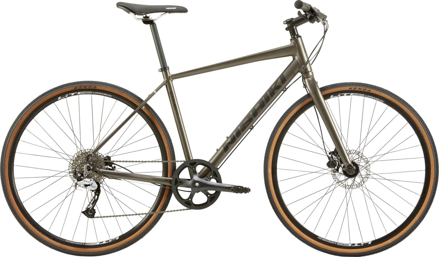 Hybridcykel Nishiki Comp Nine Herr Grå