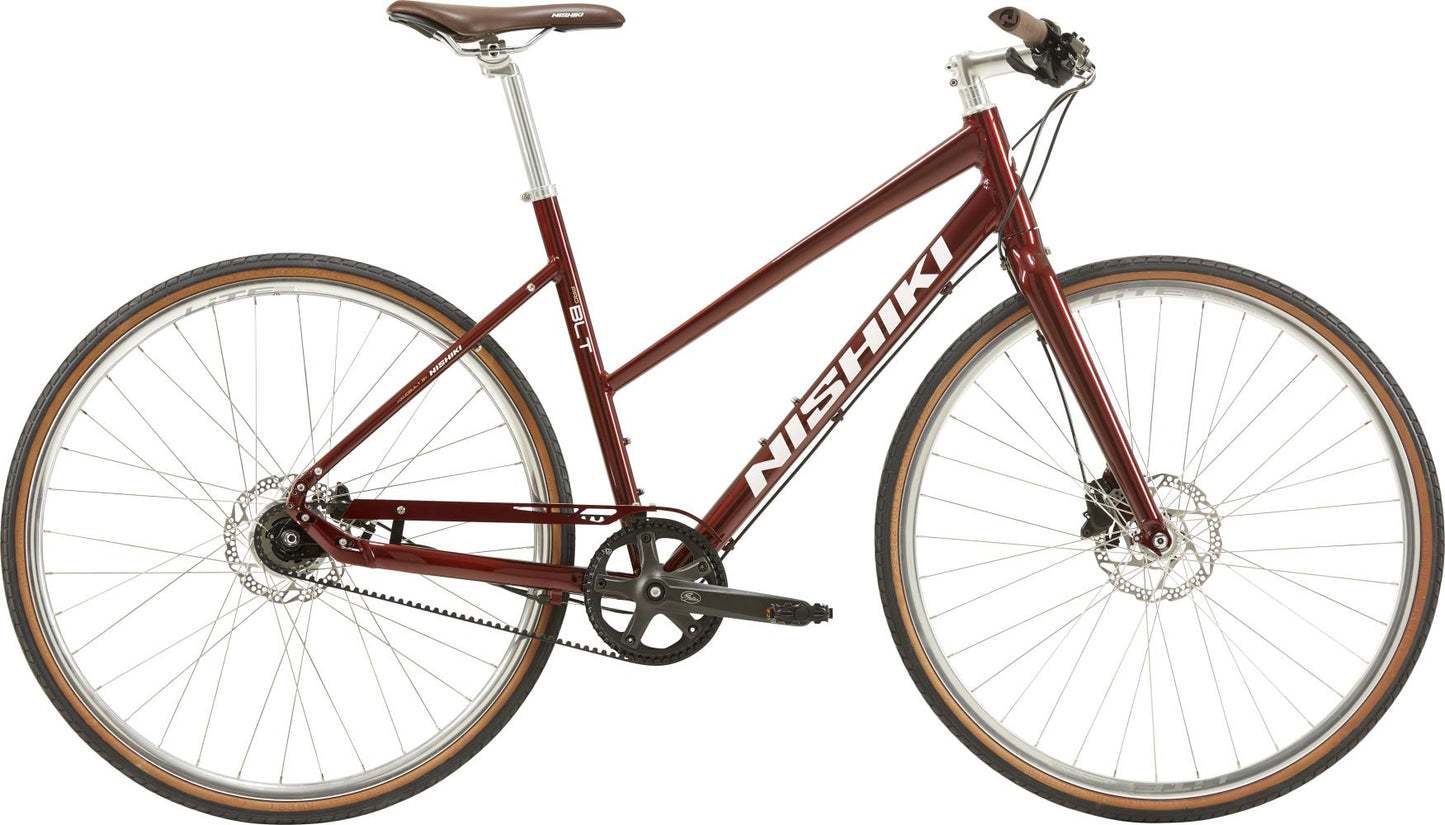 Hybridcykel Nishiki Pro Blt Dam Röd
