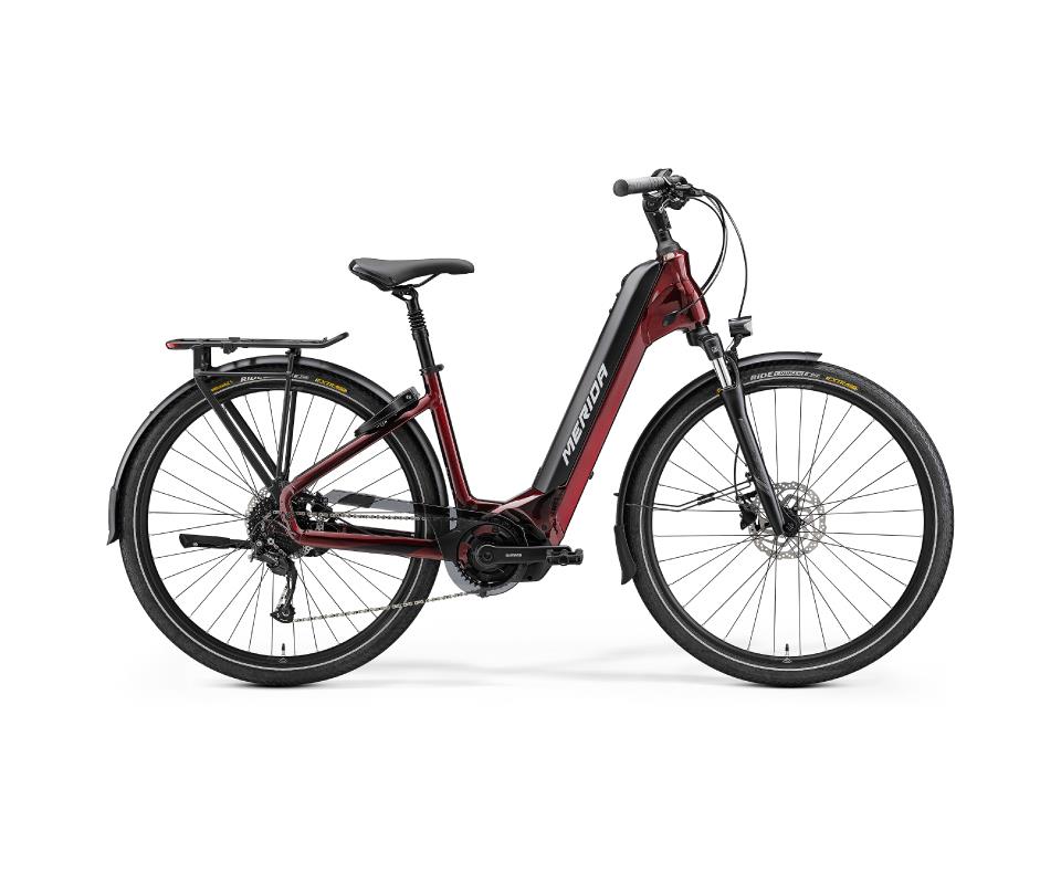 Elcykel Merida eSPRESSO City 400 EQ röd/svart