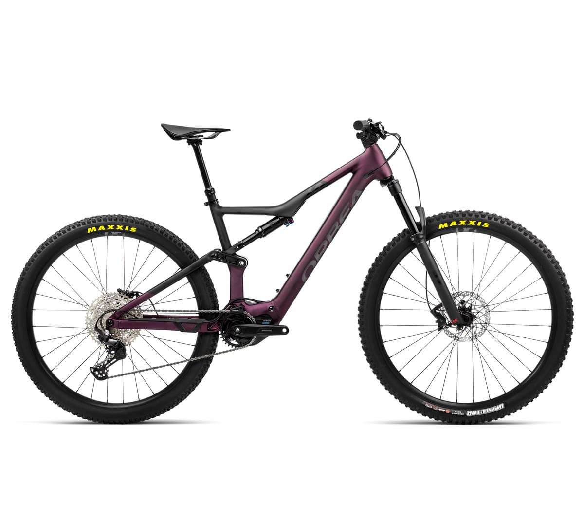 El MTB Orbea Rise H30 Röd