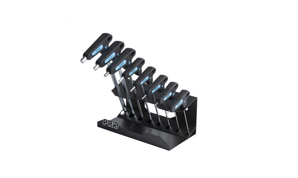 Insexnycklar PRO T-formad Set 2/2.5/3/4/5/6/8/10mm