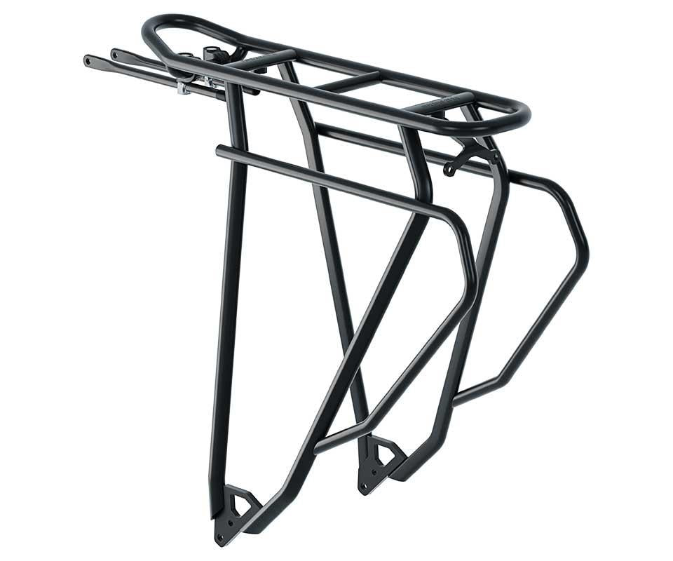 Pakethållare Racktime Lightit 2.0 Tour 28" Svart