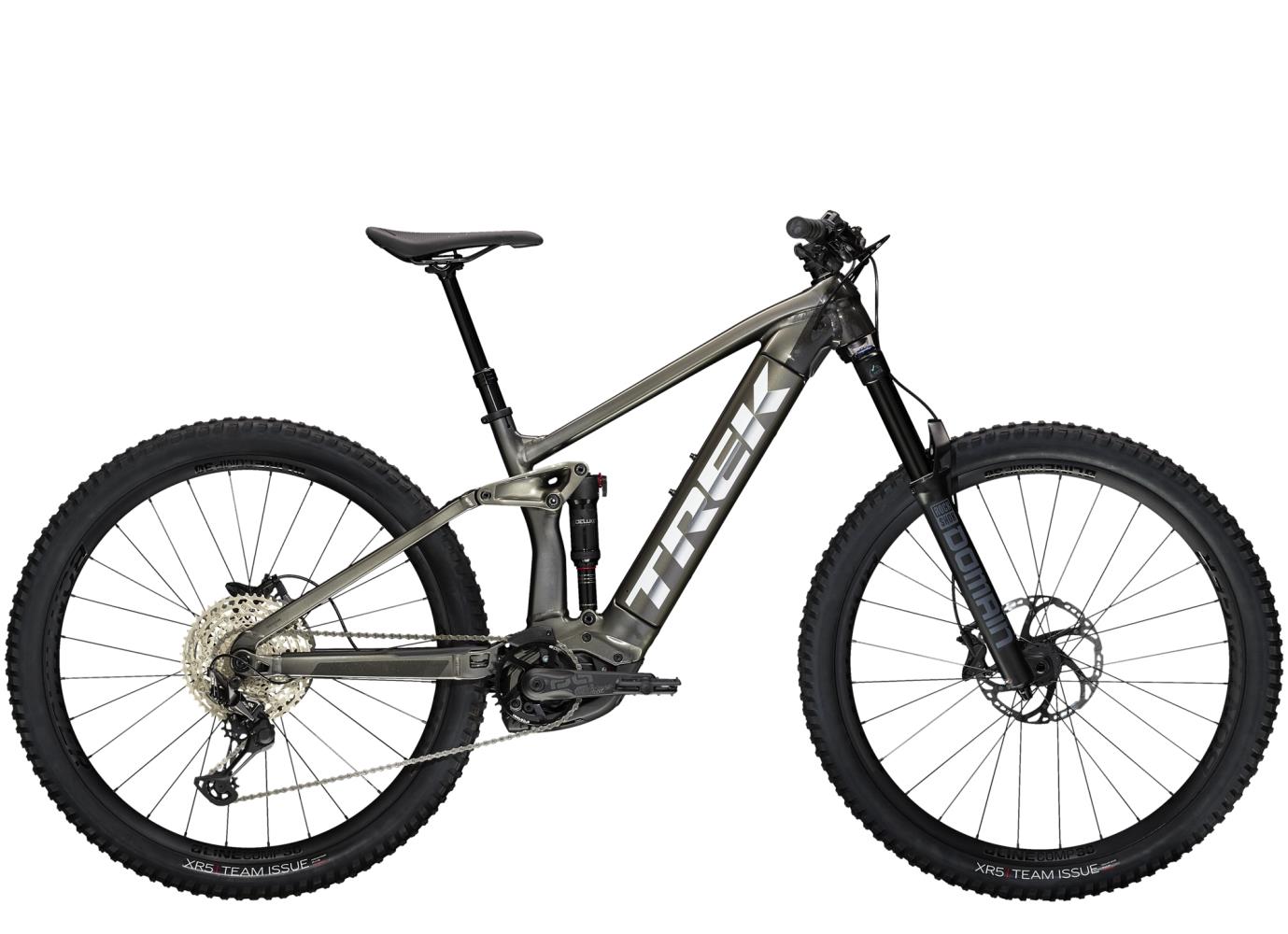 El MTB Trek Rail 7 grå/svart 29"