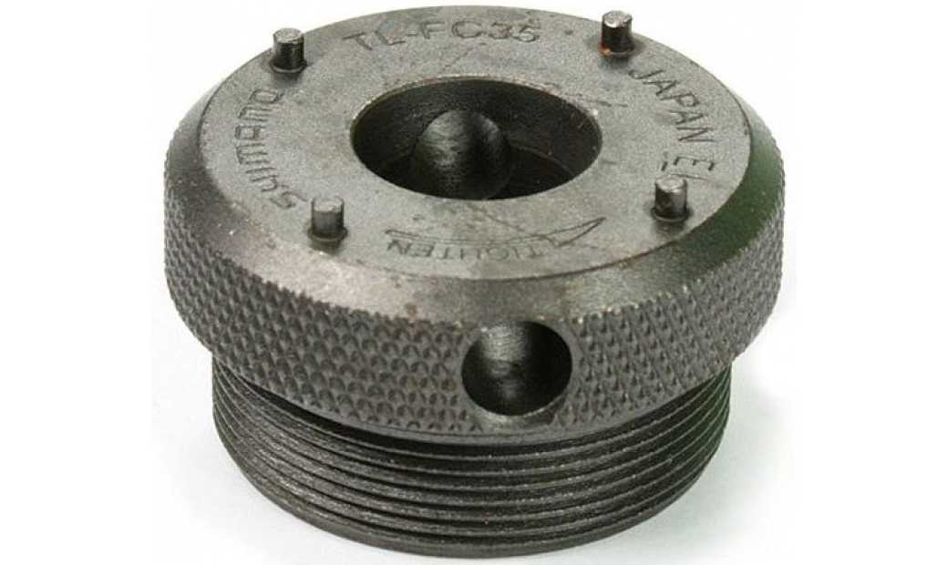 Vevarmsverktyg Shimano TL-Fc35 Montering