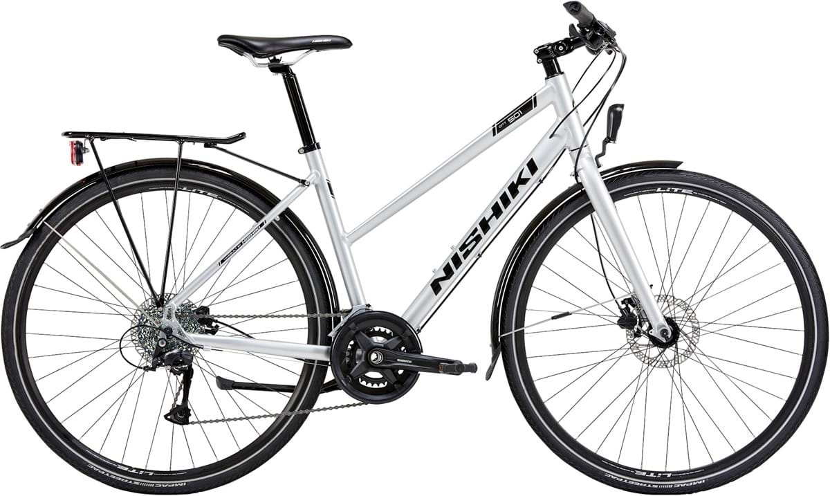 Hybridcykel Nishiki City 501 Dam silver