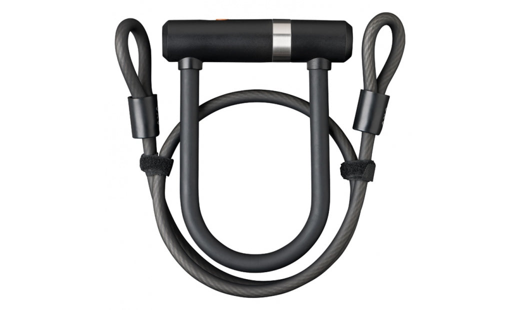 Bygellås AXA Newton Pro UL + Cable 100/10 U-lock 140mm Svart